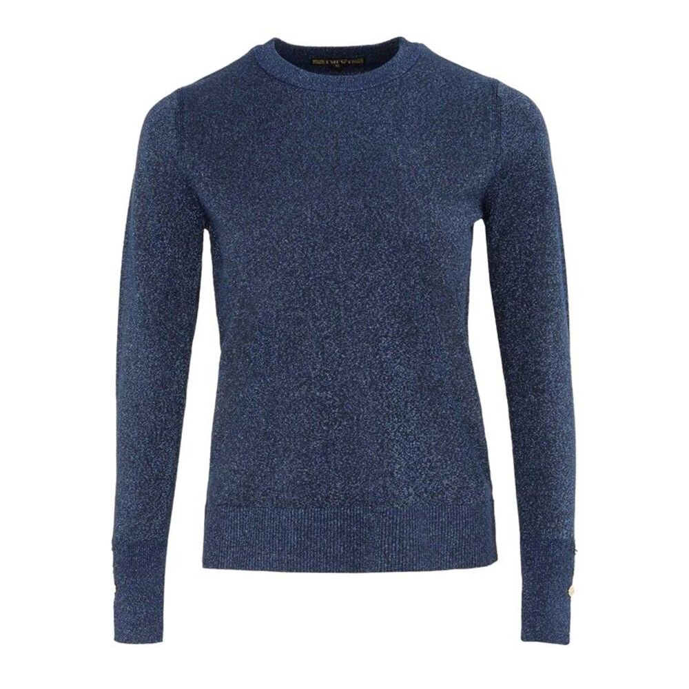 Biba Womens/Ladies Shimmer Sweater / Navy